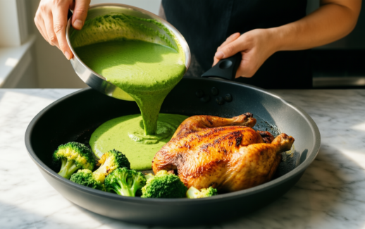 hawkins futura non-stick induction tava — lifestyle photo showing HAWKINS Futura Non-Stick Induction in use