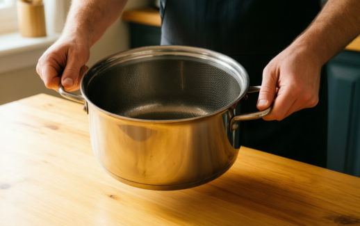 zwilling asparagus pot — lifestyle photo showing ZWILLING Twin Specials Asparagus in use