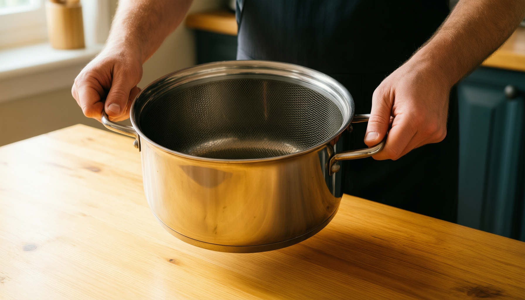 zwilling asparagus pot — lifestyle photo showing ZWILLING Twin Specials Asparagus in use